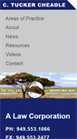 Mobile Screenshot of cheadlelaw.net